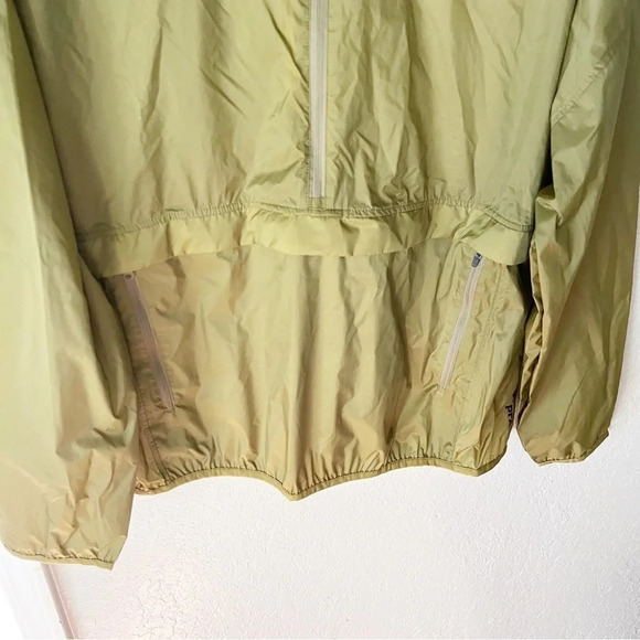 prAna Whistler Anorak Windbreaker Jacket in Sweet Grass Green L NWT - Picture 4 of 10